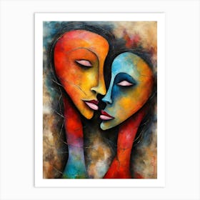 A Female Lovers Pt. 2 Art Print