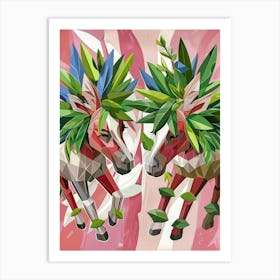 Donkeys Art Print