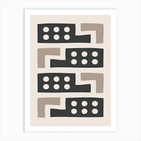 Modernist Abstraction Art Print