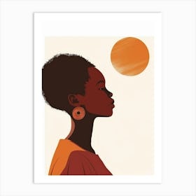 African Woman 143 Art Print