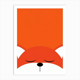 Foxes 1 Art Print