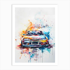 Nissan Cefiro Art Print