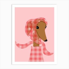 Greyhound Art Print