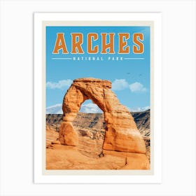 Arches Travel Poster Art Print