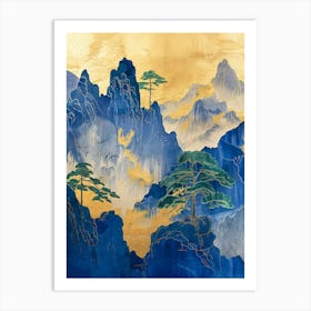 Asian Landscape 16 Art Print