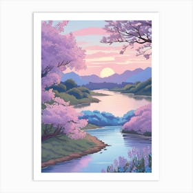 Sakura Blossoms 14 Art Print