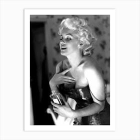 Marilyn Monroe Perfume Art Print