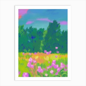 Field Of Flowers Art Print