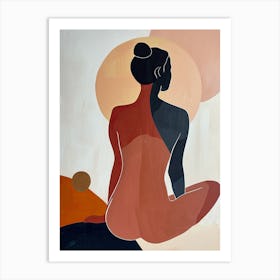 Yoga, Nude Series Art Print