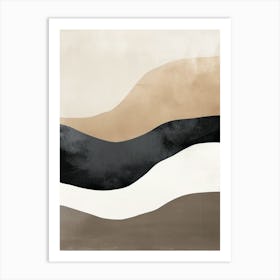 The Shape Of Calm Minimalist Style Art Print