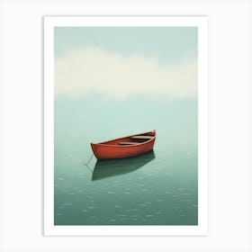 Boat In The Water Art Print