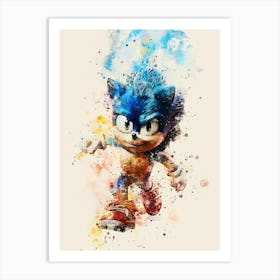 Sonic The Hedgehog 3 Art Print