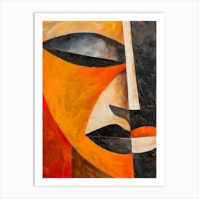 African Face Art Print