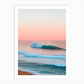 El Cotillo Beach, Fuerteventura, Spain Pink Photography 1 Art Print