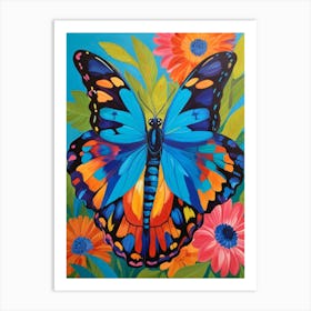 Butterfly In Bloom Art Print