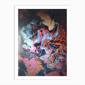 Abstract 32 By Binod Dawadi Art Print