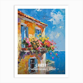 Mediterranean Views Corfu 3 Art Print