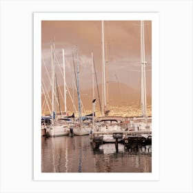 Naples Boats - Anton Maliar art photo Italy Italian photography travel Art Print