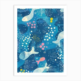 Mermaids 1 Art Print