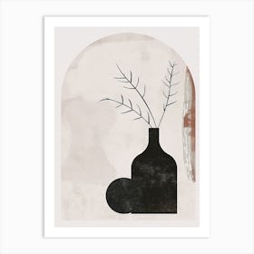 Haliburton Highlands Stone Park Bauhaus Minimalist Art Print