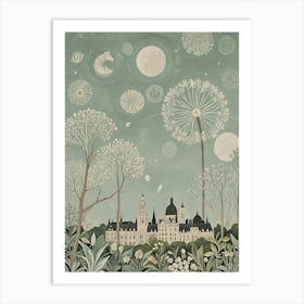 Dandelions Art Print