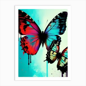 Butterfly Painting 199 Art Print