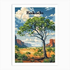 Kakadu National Park Australia Art Illustration Art Print