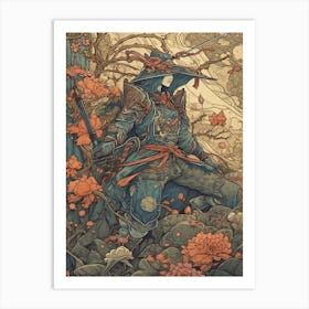 Samurai Warrior 10 Art Print