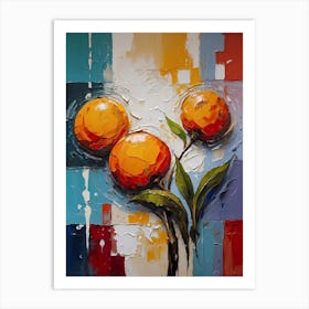 Oranges Art Print