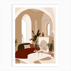 Living Room 1 Art Print