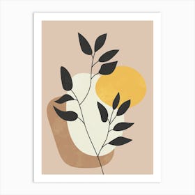 Minimalist Boho Plant Art Print