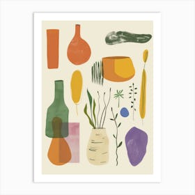 Abstract Home Objects 10 Art Print