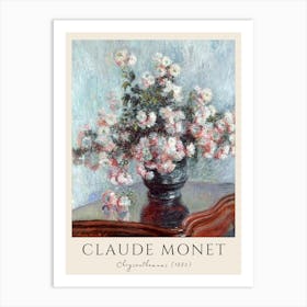 Claude Monet - Roses Art Print