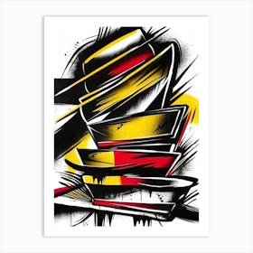 Flag Of Germany Art Print