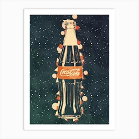 Coca Cola Bottle 2 Art Print