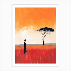 Savannah, Africa Art Print