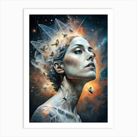 Dreaming a Portrait Art Print