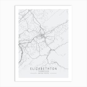 Elizabethton Tennessee Art Print