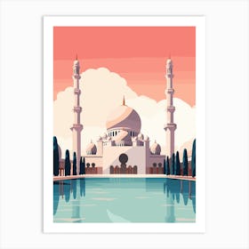 Sheikh Zayed Grand Mosque - Abu Dhabi Art Print