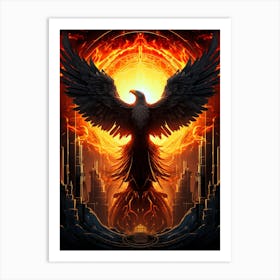 Phoenix 3 Art Print