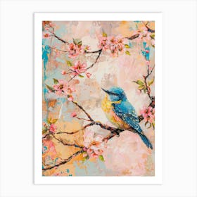 Bird On A Branch 38 Art Print