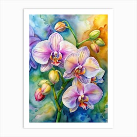 Orchids 7 Art Print