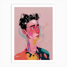 Portrait Of A Young Man 22 Art Print