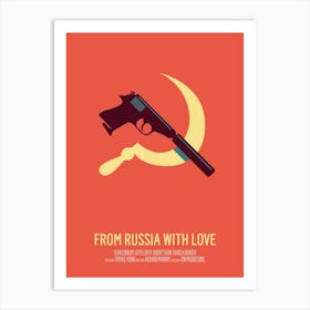 From Russia With Love Art Print