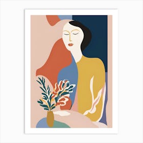 Matisse Portrait Of A Woman Art Print