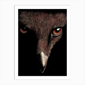 Dark Gothic Crow 5 Art Print