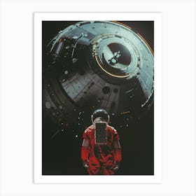 Space Station Art Print