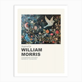 Museum Poster Inspired By William Morris 2 Art Print