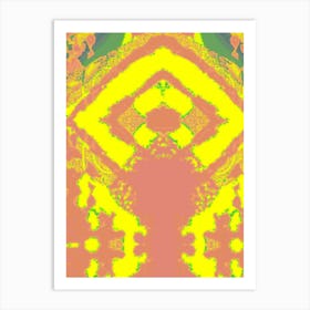 Psychedelic Abstract 6 Art Print