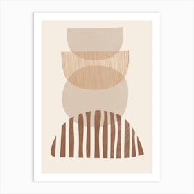 Stacked Bowls Art Print